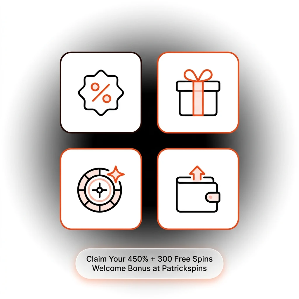 Claim Your 450% + 300 Free Spins Welcome Bonus at Patrickspins