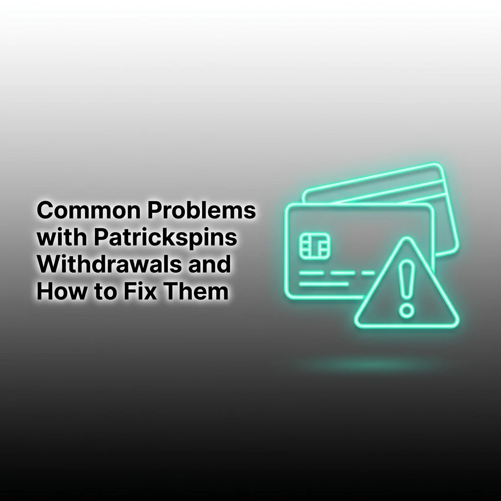 Common Problems with Patrickspins Withdrawals and How to Fix Them