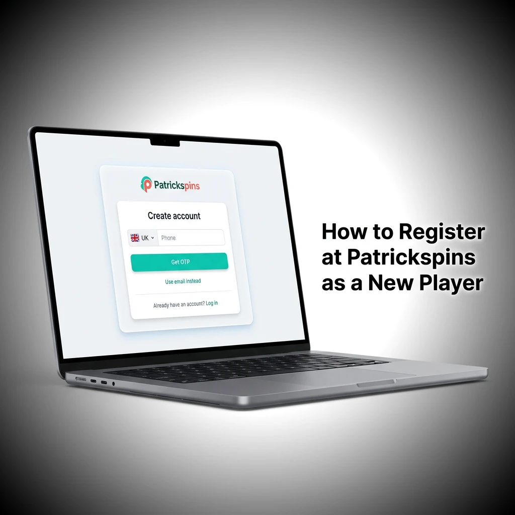 How to Register at Patrickspins as a New Player