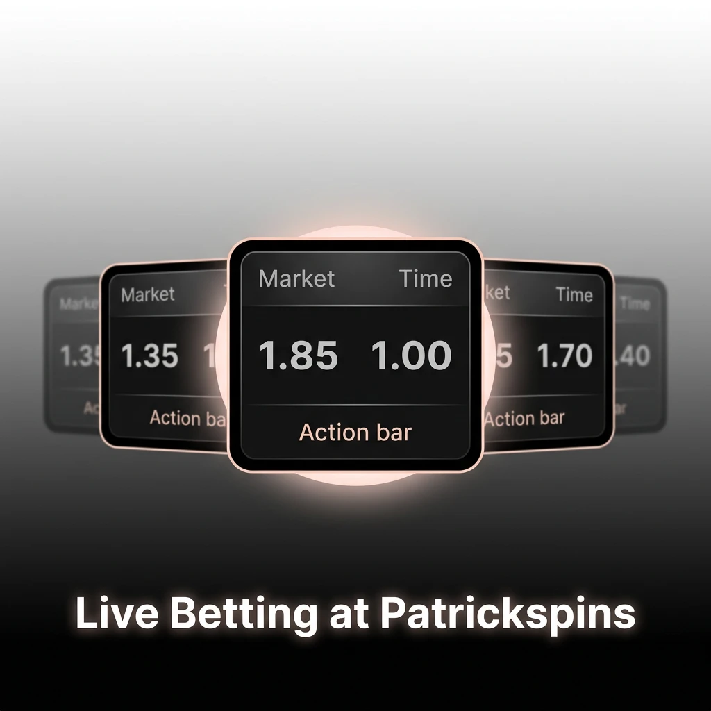 Live Betting at Patrickspins