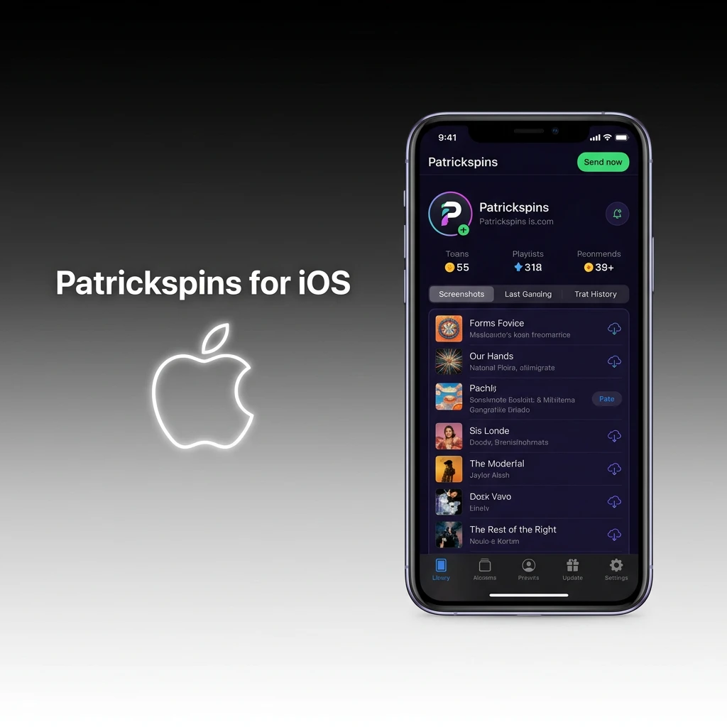 Patrickspins for iOS