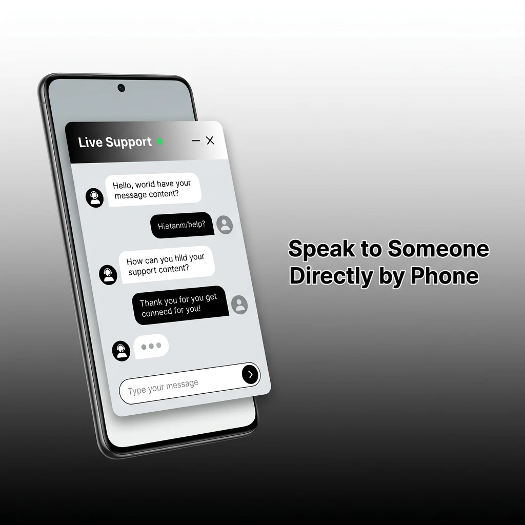 Speak to Someone Directly by Phone