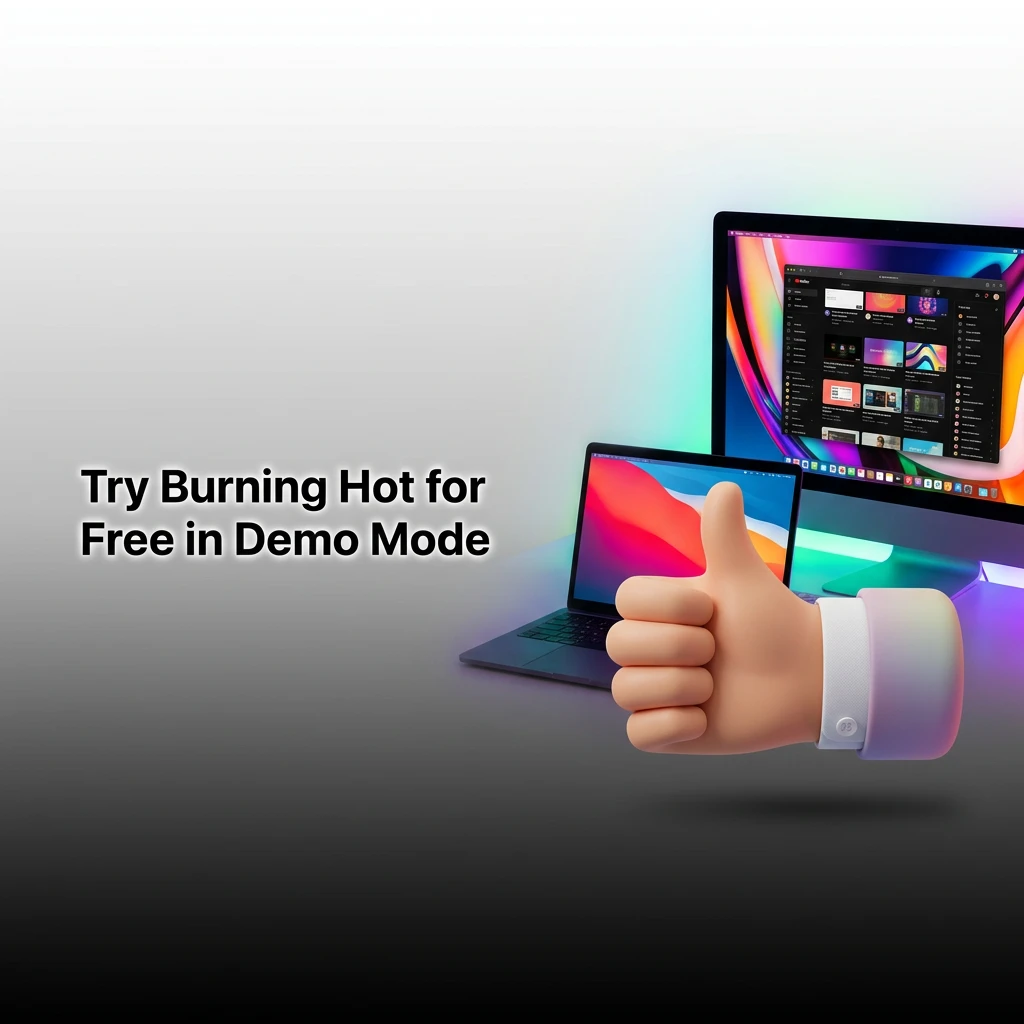 Try Burning Hot for Free in Demo Mode