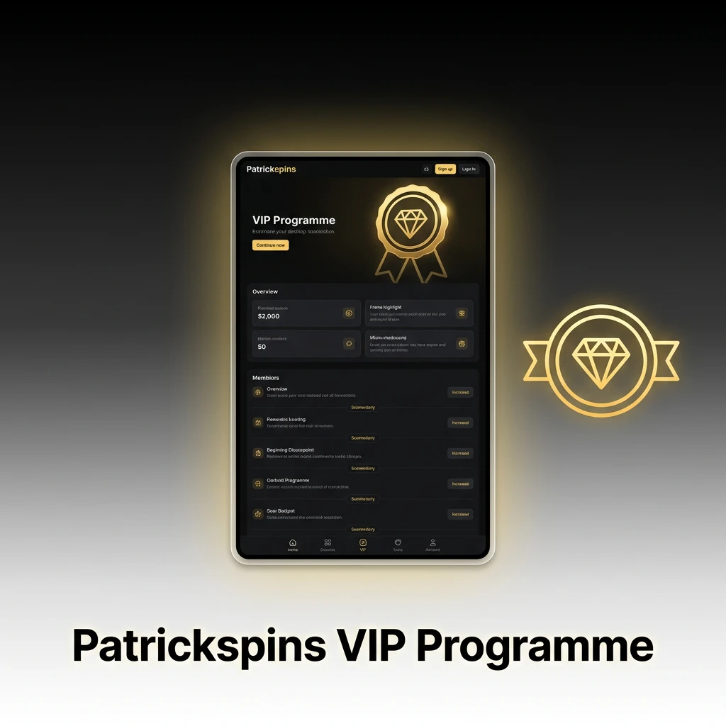 Patrickspins VIP Programme