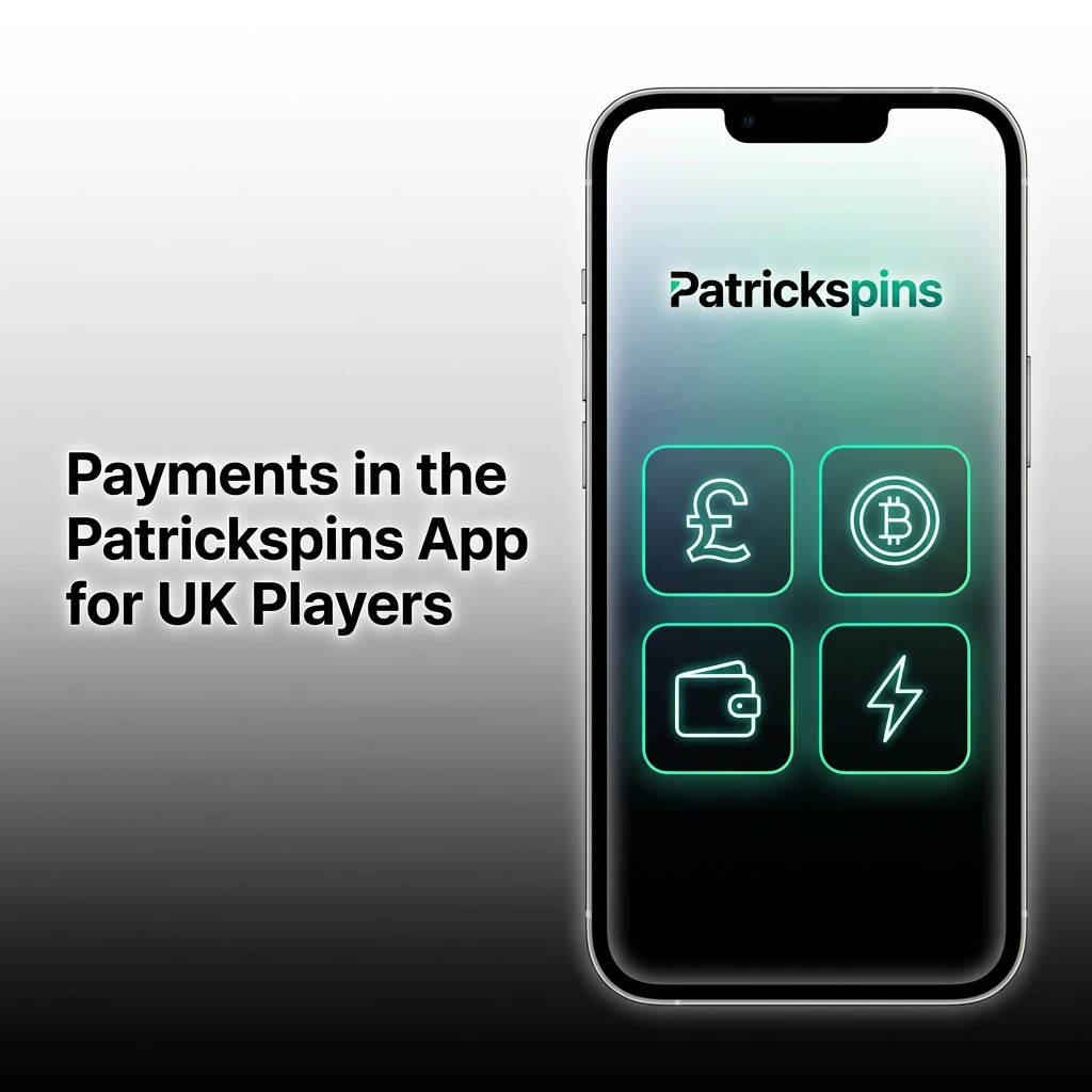 Payments in the Patrickspins App for UK Players