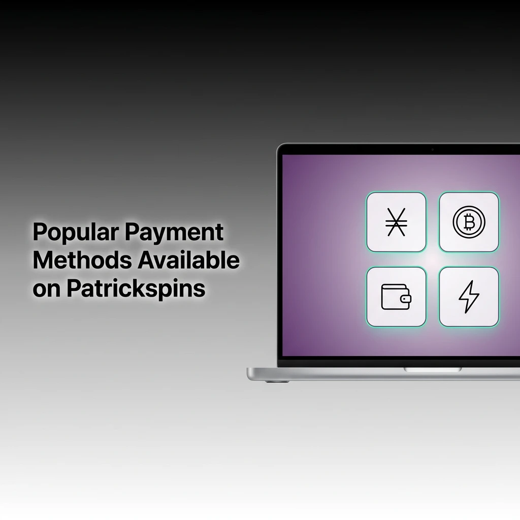 Popular Payment Methods Available on Patrickspins