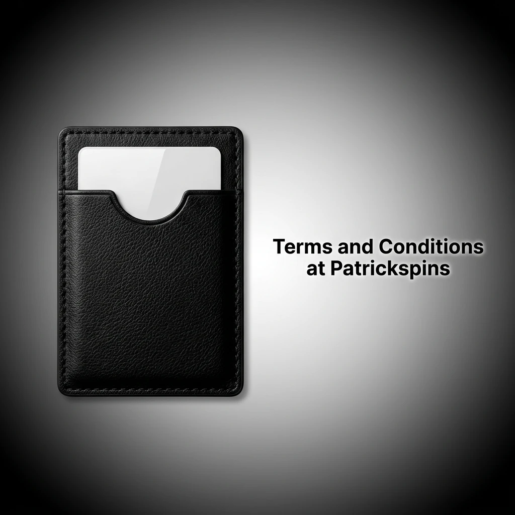 Terms and Conditions at Patrickspins