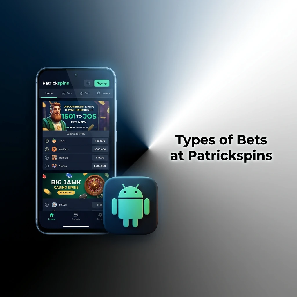 Types of Bets at Patrickspins