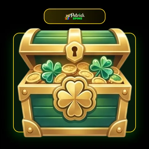 Jackpot games on Patrickspins with Mega Moolah, Divine Fortune, and Hall of Gods.