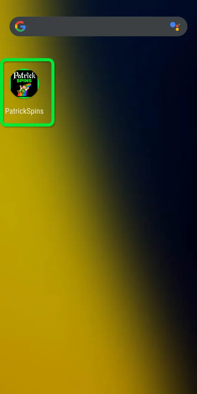 Launch the Patrickspins app, log in or register, and find 4 Pots Riches in the casino.