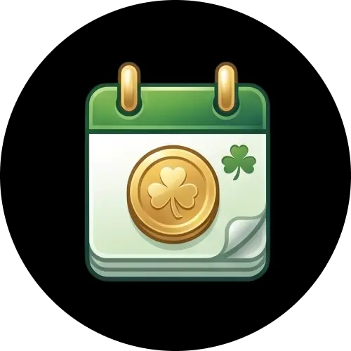 Daily free spins on slots at Patrickspins UK with 10 to 50 spins per day.