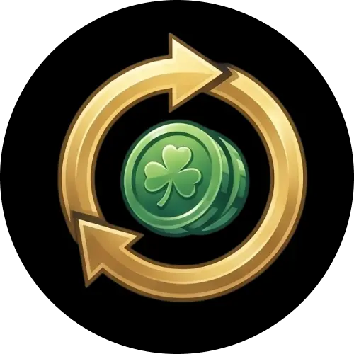 Casino reload bonus at Patrickspins UK with 50% match up to £200 on qualifying deposits.
