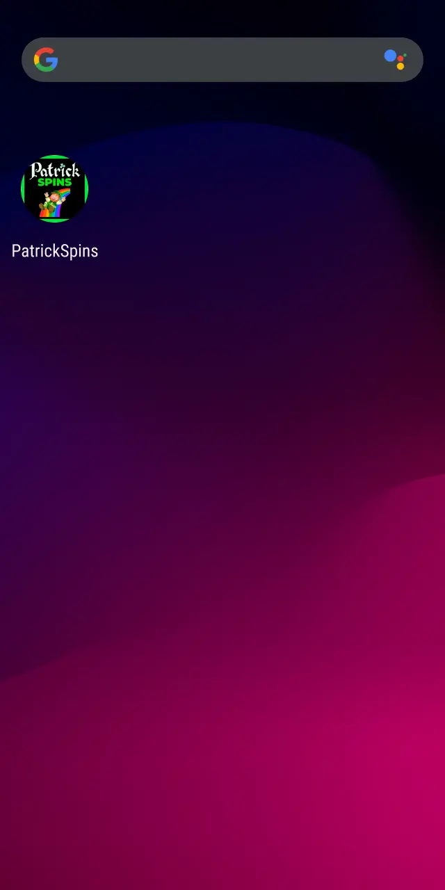 Open the Patrickspins app, log in or register, and head to Coin Strike: Hold and Win.