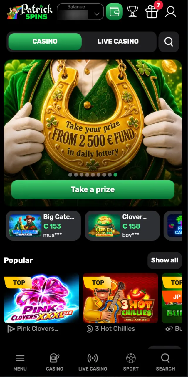 Sign in to Patrickspins with your new credentials after resetting your password.
